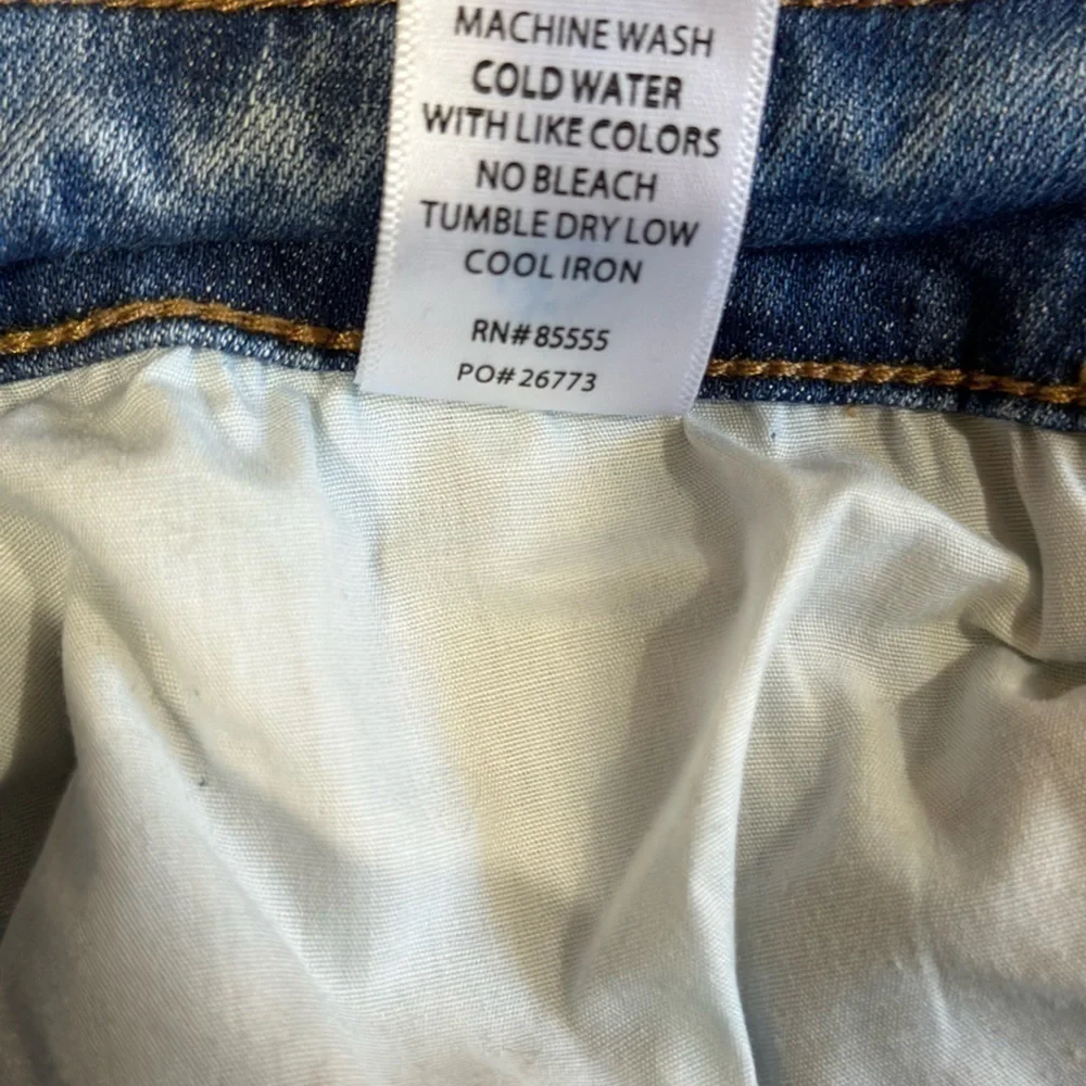 PISTOLA Arielle Skinny High Waist Scissor Cut Hem Jean Size 32